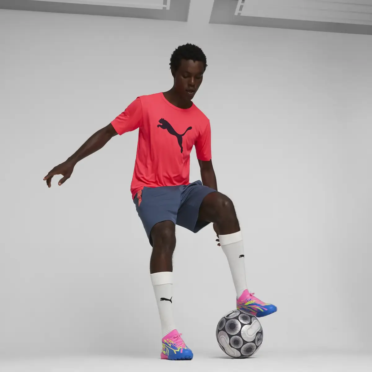 Puma ULTRA MATCH ENERGY TT Mavi Erkek Halı Saha Ayakkabısı