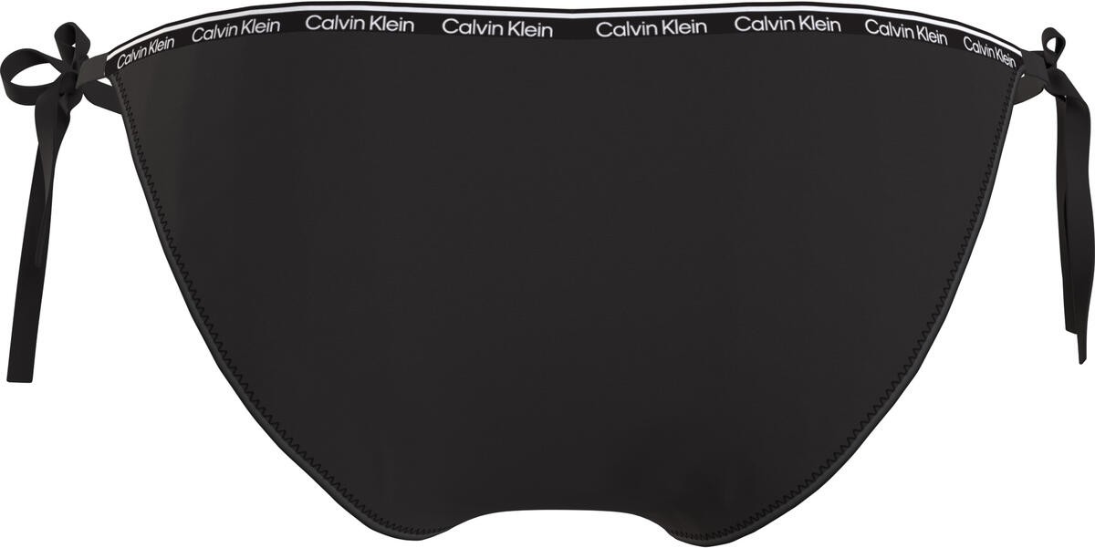 Calvin Klein STRING SIDE TIE Kadın Siyah Bikini Altı