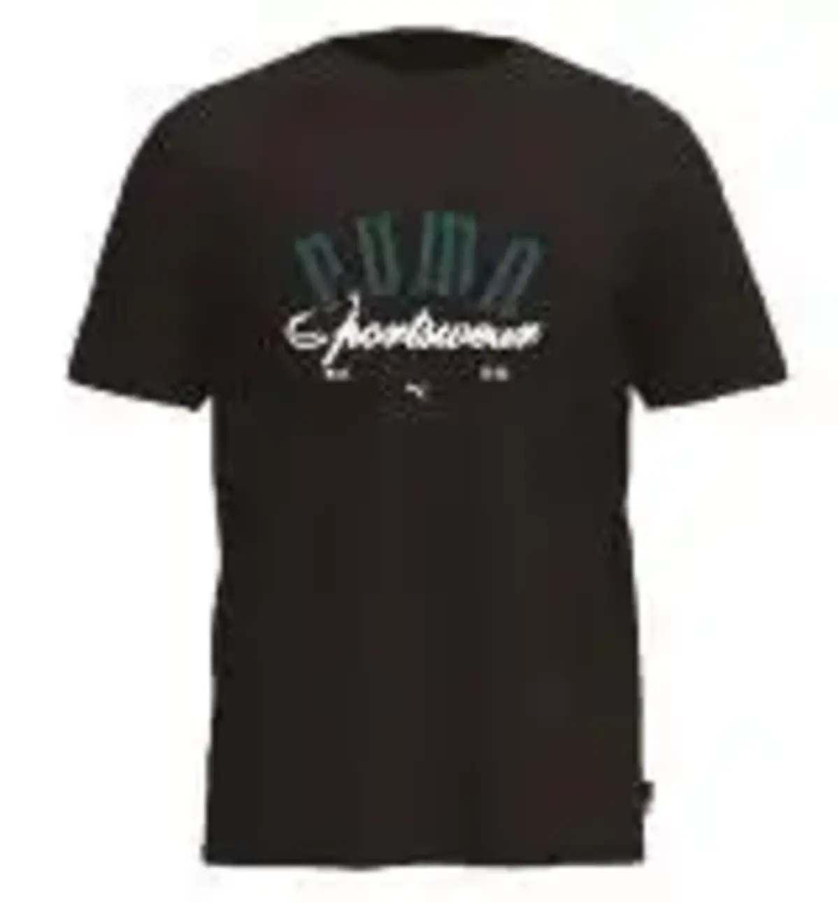 Puma GRAPHICS Sportswear Tee Siyah Erkek T-Shirt