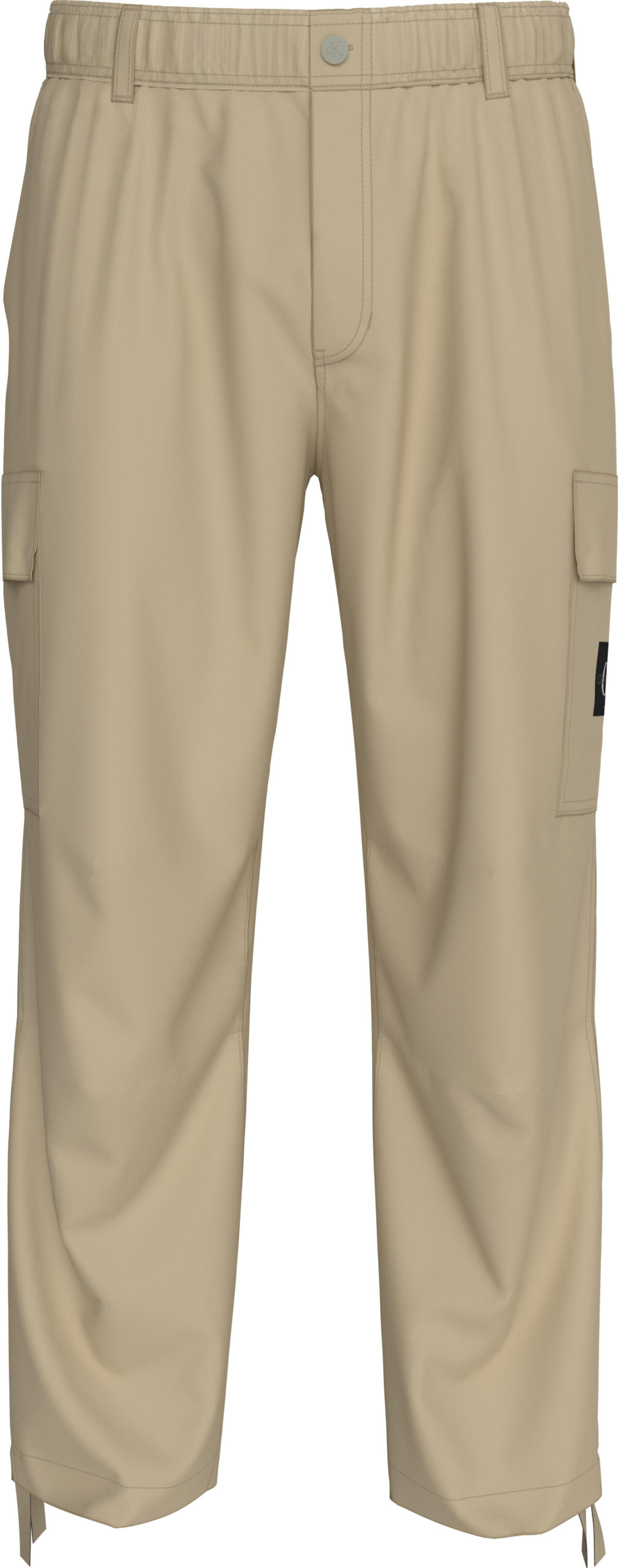 Calvin Klein REGULAR STRAIGHT CAR Erkek Krem Kargo Pantolonu