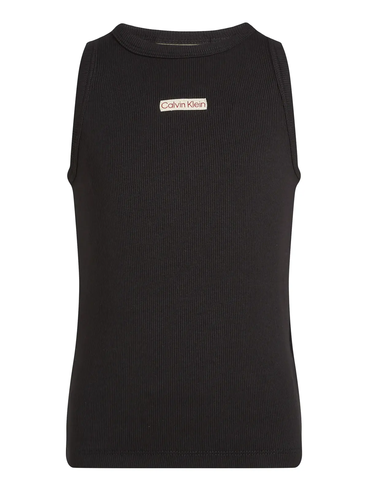 Calvin Klein RIB TANK TOP Siyah Çocuk Kolsuz Tişört