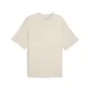 Puma PL Lifestyle Tee Krem Erkek T-Shirt