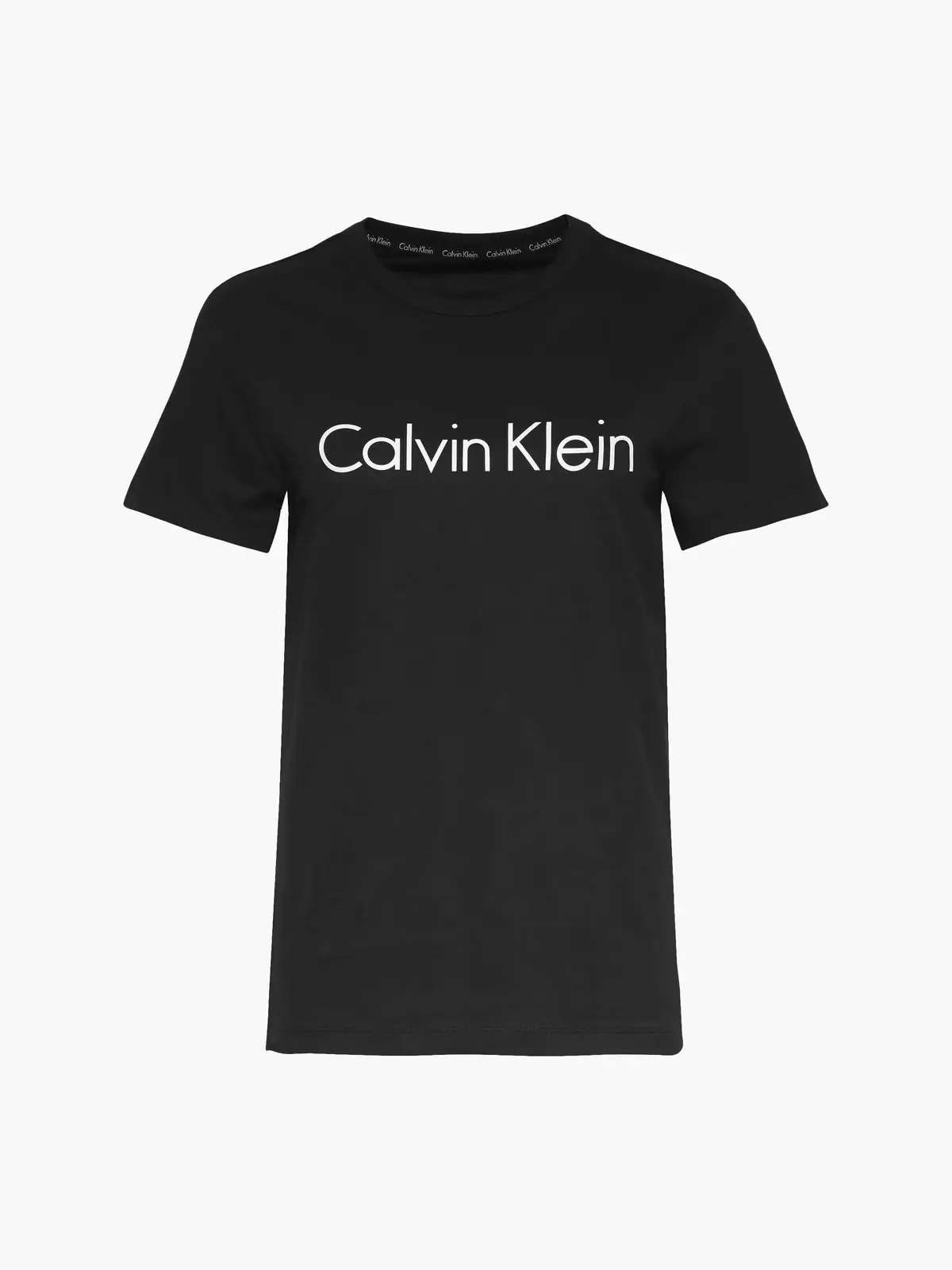 Calvin Klein S/S CREW NECK Kadın Siyah T-Shirt