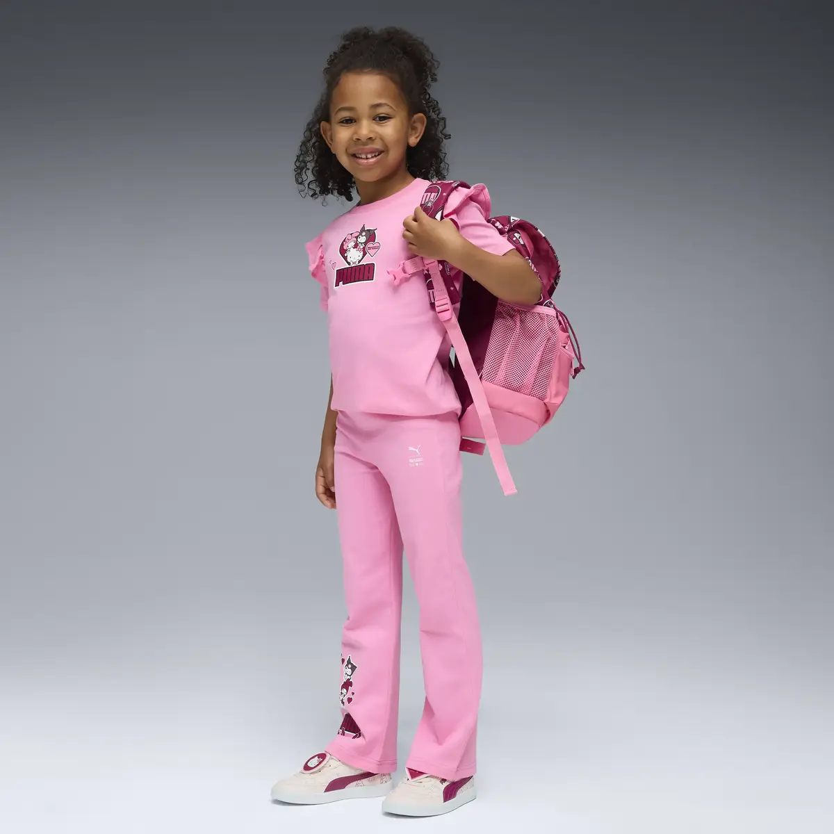 Puma X HK&FR Flared Leggings Pembe Kız Çocuk Flare Pantolon