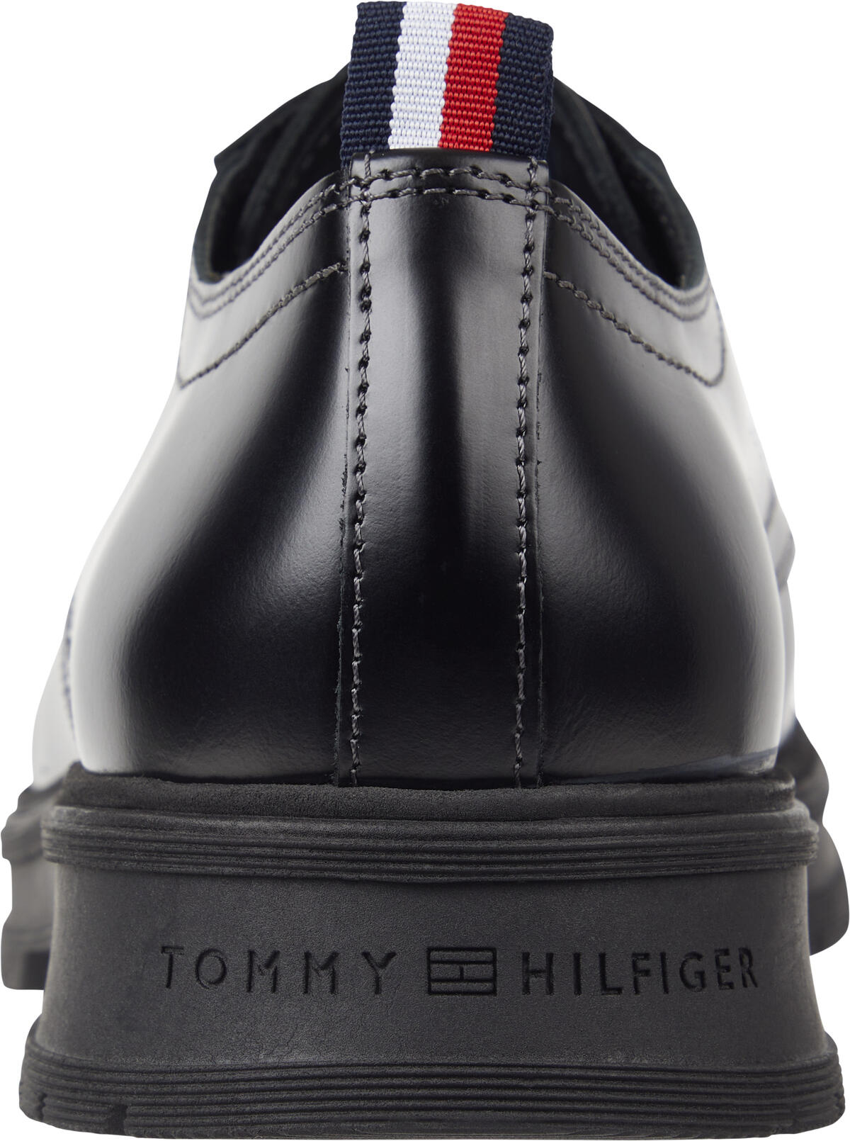 Tommy Hilfiger HILFIGER ABRASIVATO Erkek Siyah Ayakkabı