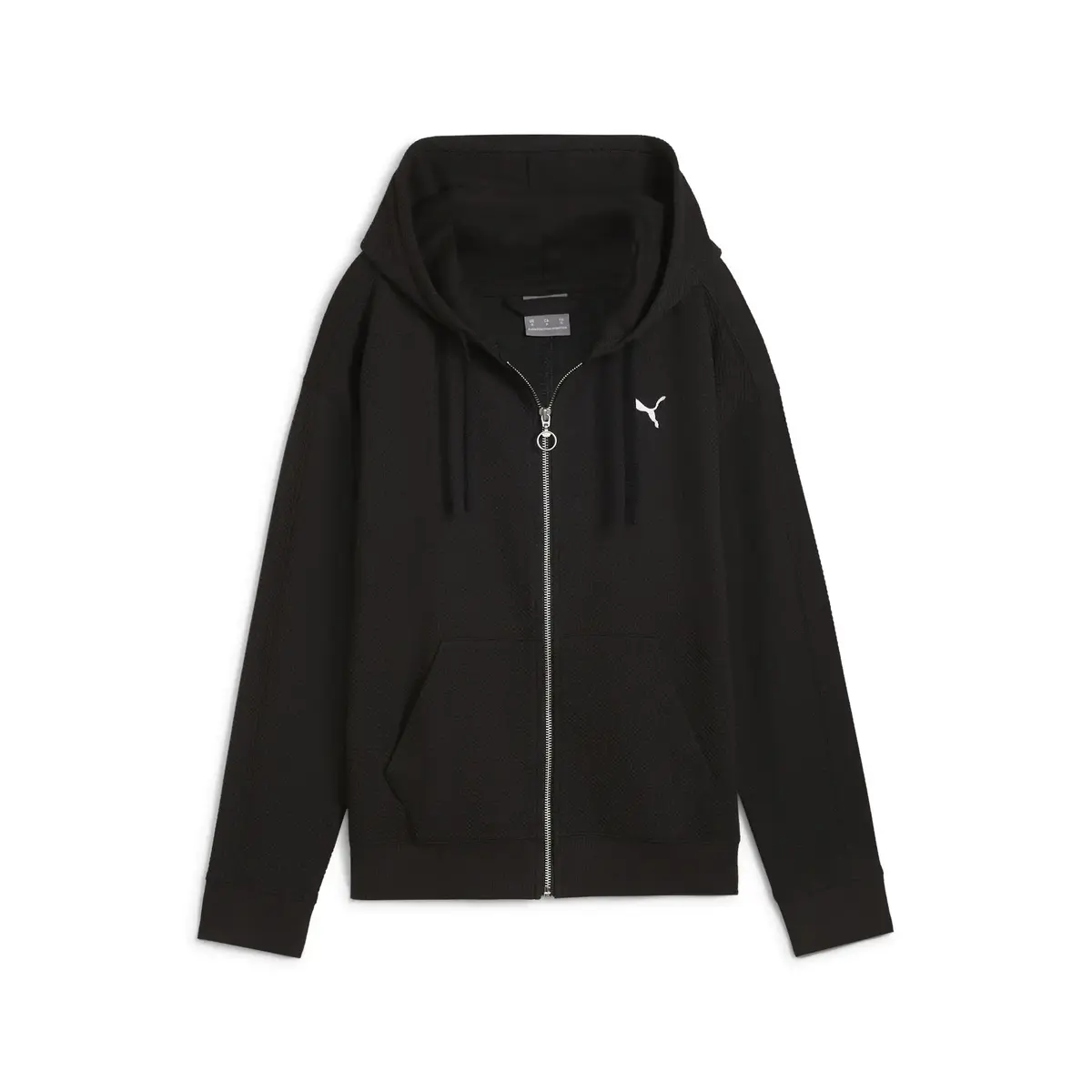 Puma HER Full-Zip Hoodie Siyah Kadın Fermuarlı Ceket