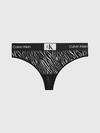 Calvin Klein MODERN THONG Siyah Tanga