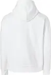 Calvin Klein MIXED PRINT STENCIL Erkek Beyaz Hoodie