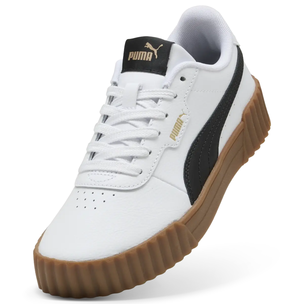 PUMA Carina 3.0 PUMA White-PUMA Black Beyaz Kadın Spor Ayakkabı