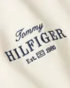 Tommy Hilfiger REG HILFIGER SWEATSH, AEF Bej Kadın Sweatshirt
