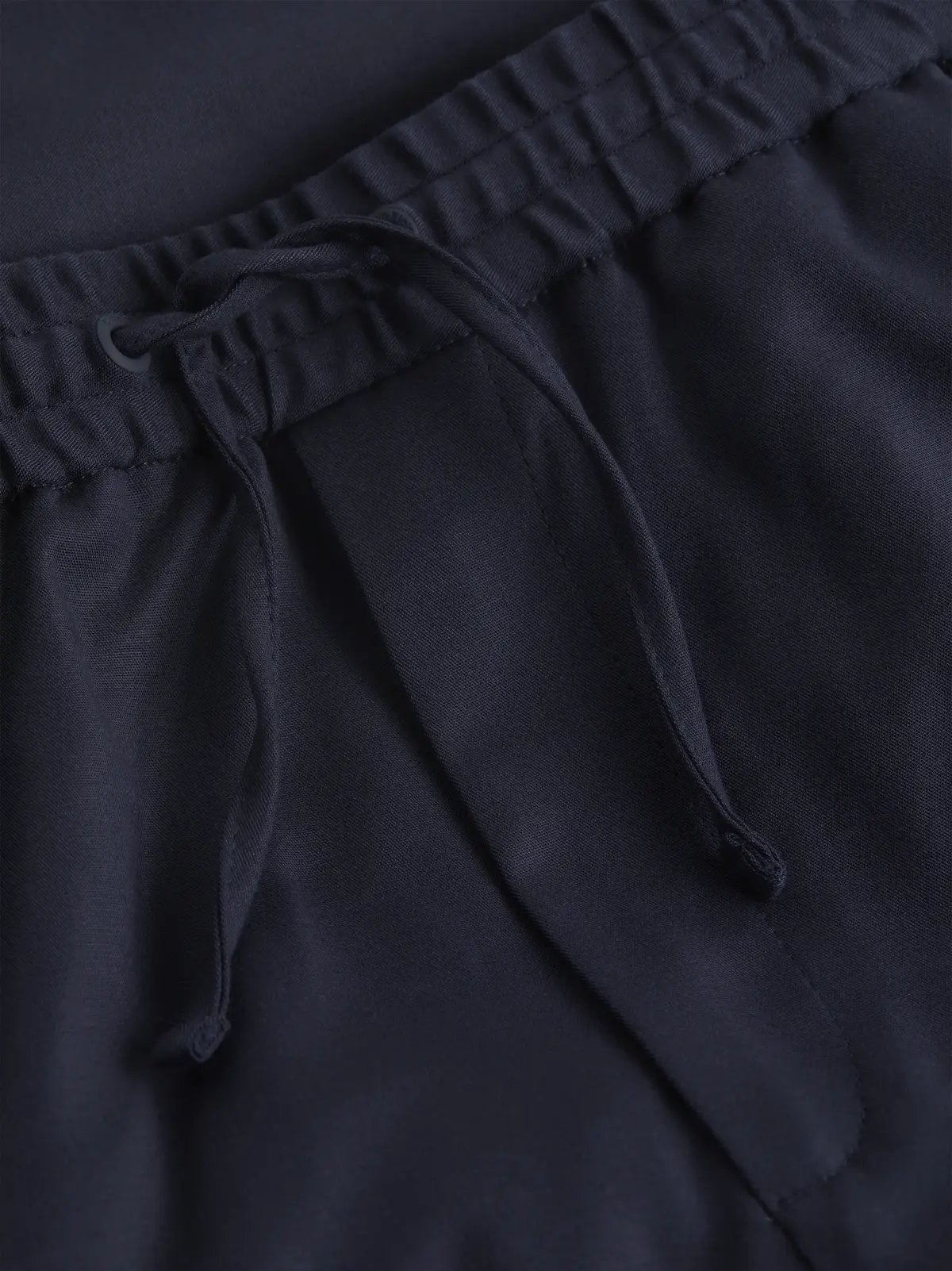 Calvin Klein COTTON VISCOSE TAPER, CHW Lacivert Erkek Pantolon