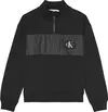 Calvin Klein BLACK ON BLACK MIX M Erkek Siyah Sweatshirt