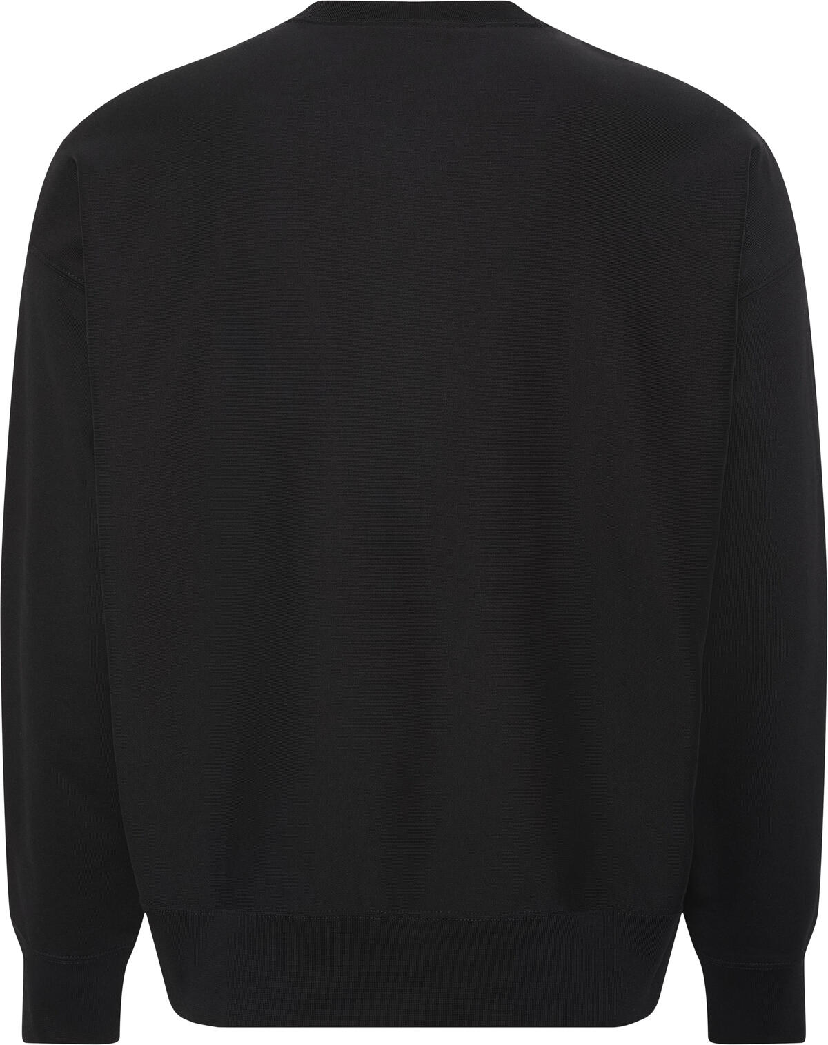 Calvin Klein PREMIUM TERRY MONOGRAM CN SWEATS Siyah Erkek Sweatshirt Calvin Klein PREMIUM TERRY MONOGRAM CN SWEATS Siyah Erkek Sweatshirt