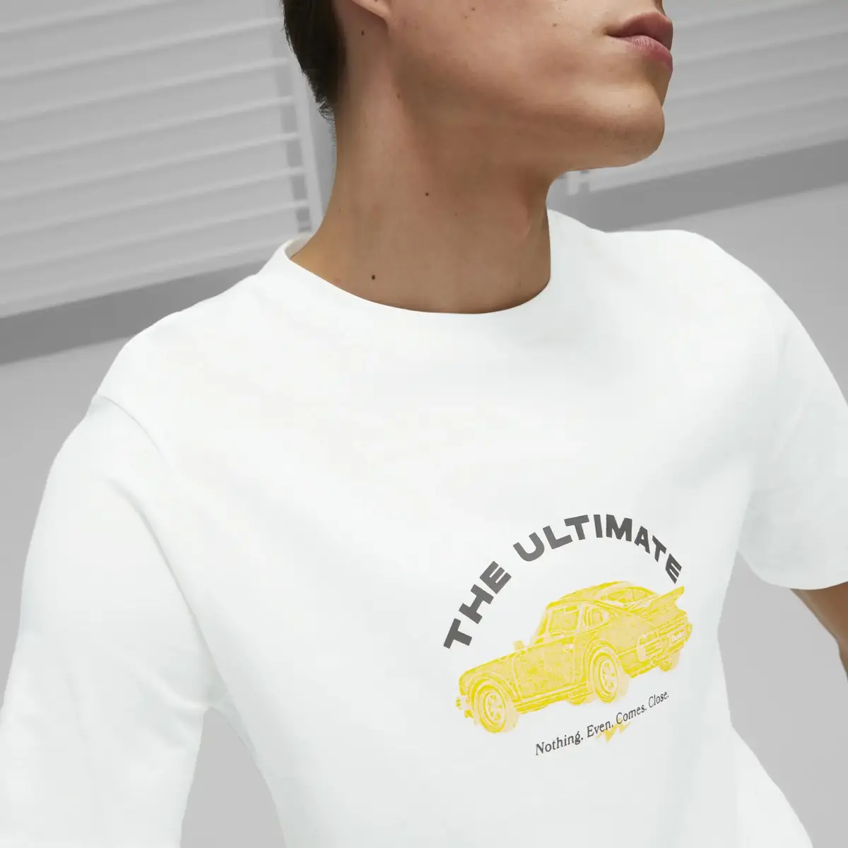 Puma PL Graphic Tee Beyaz Erkek/Unisex T-Shirt