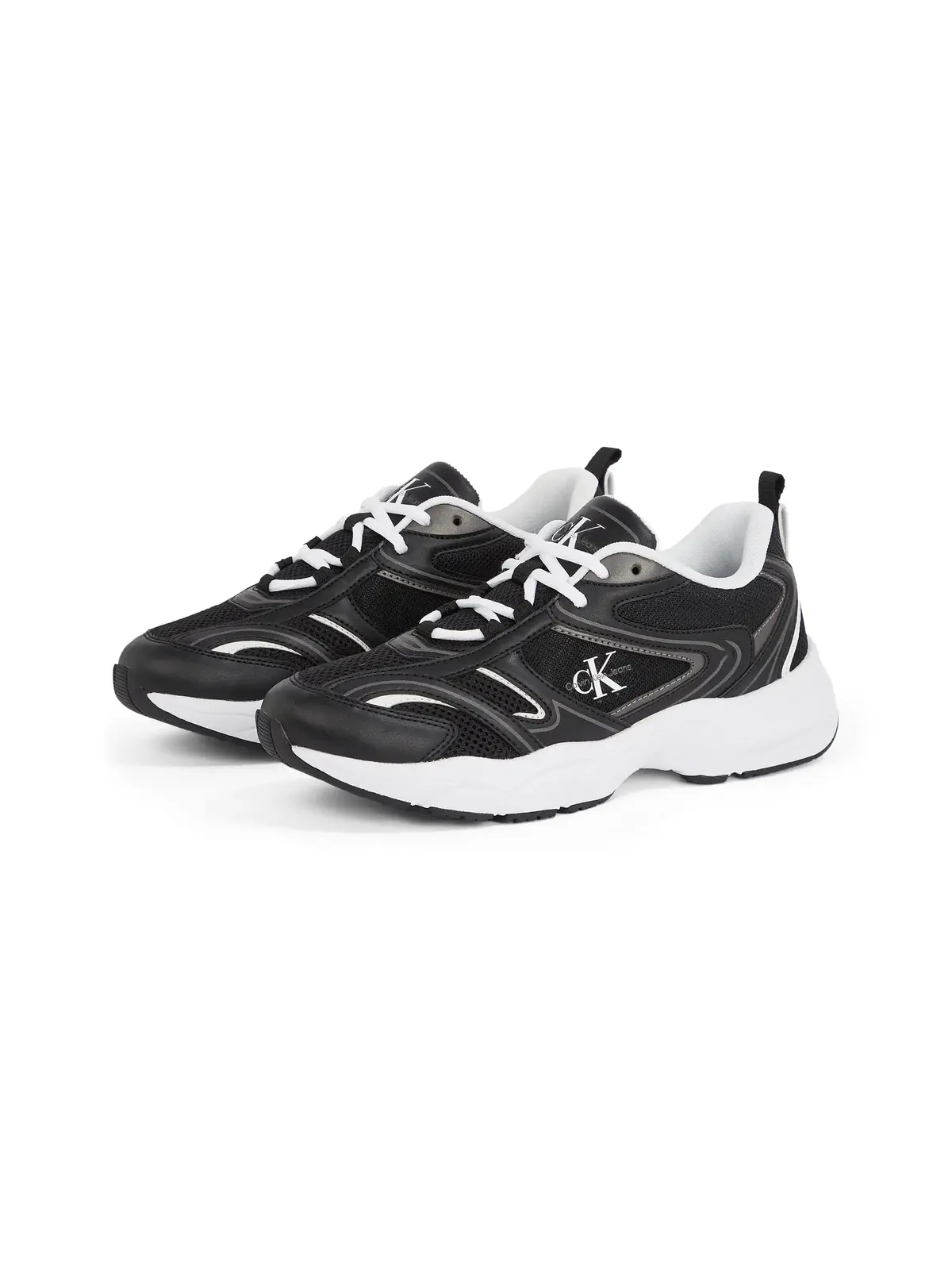 Calvin Klein RETRO TENNIS MESH Siyah Günlük Spor Ayakkabı