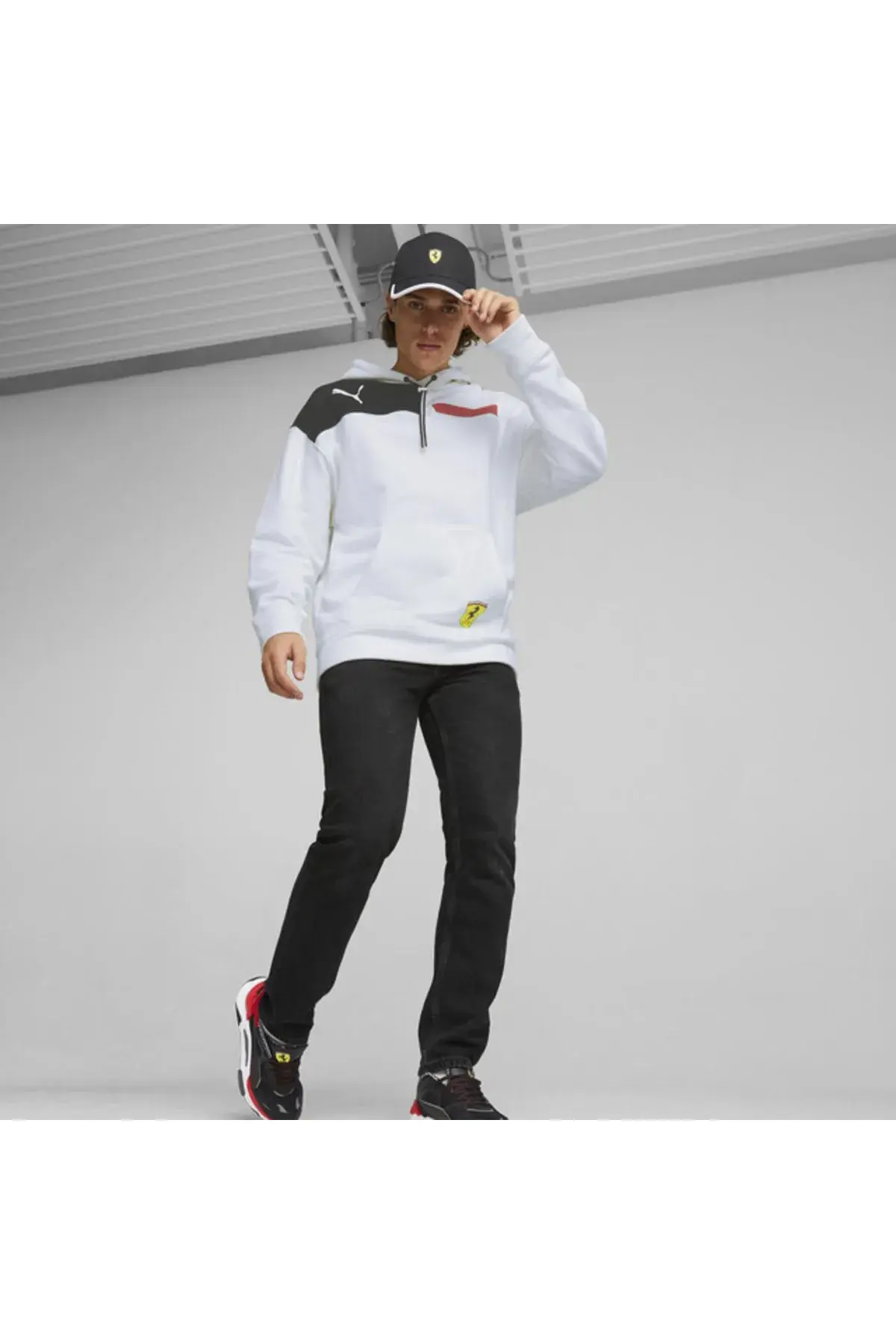 Puma Scuderia Ferrari SPTWR Race Cap Siyah Erkek Şapka