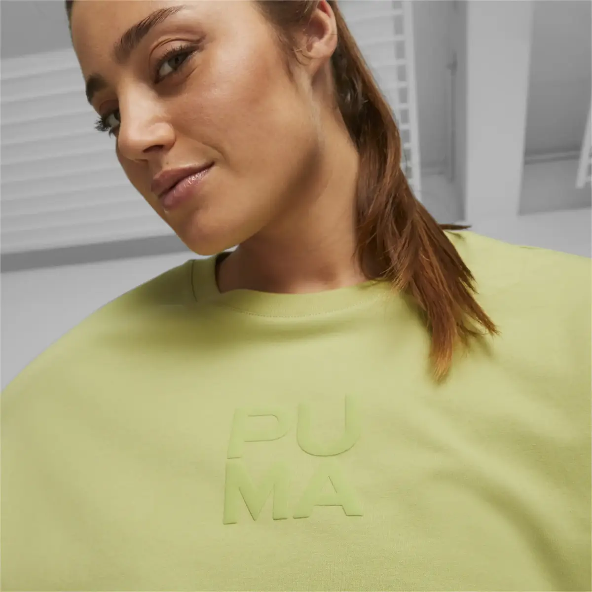 Puma INFUSE Relaxed Tee Yeşil Kadın T-Shirt