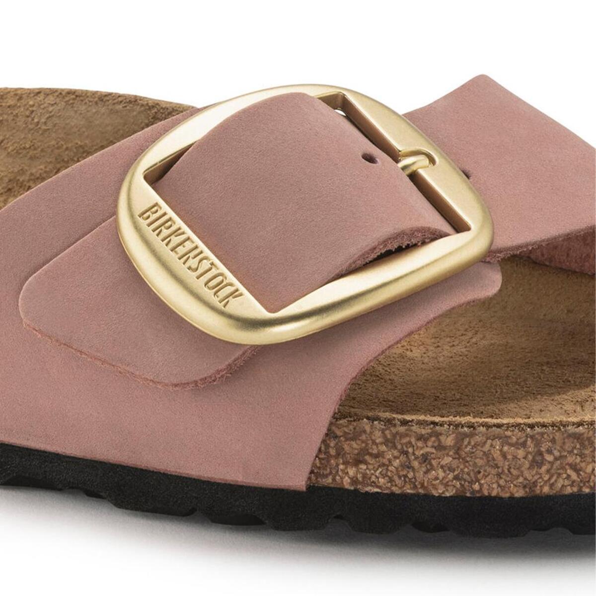 Birkenstock Madrid Big Buckle Nu Pembe Kadın Terlik