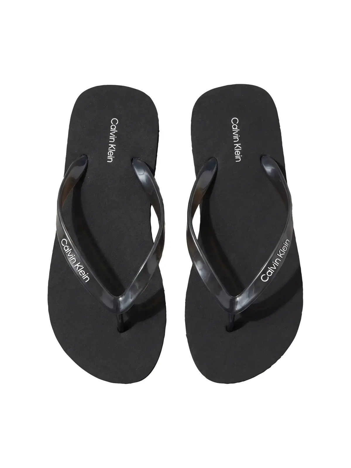 Calvin Klein FLIP FLOP TPU METALL Siyah Kadın Parmak Arası Terlik