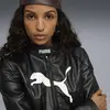Puma Pleather Racer Jacket Siyah Kadın Ceket