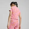 Puma AOP Baby Tee Pembe Kadın T-Shirt & Polo