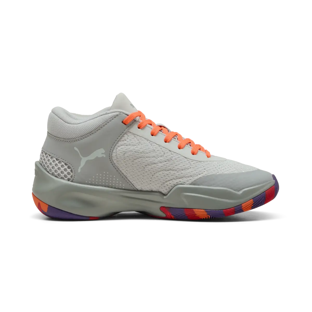 PUMA Court Pro 2 Marble JR Gri Unisex Spor Ayakkabı