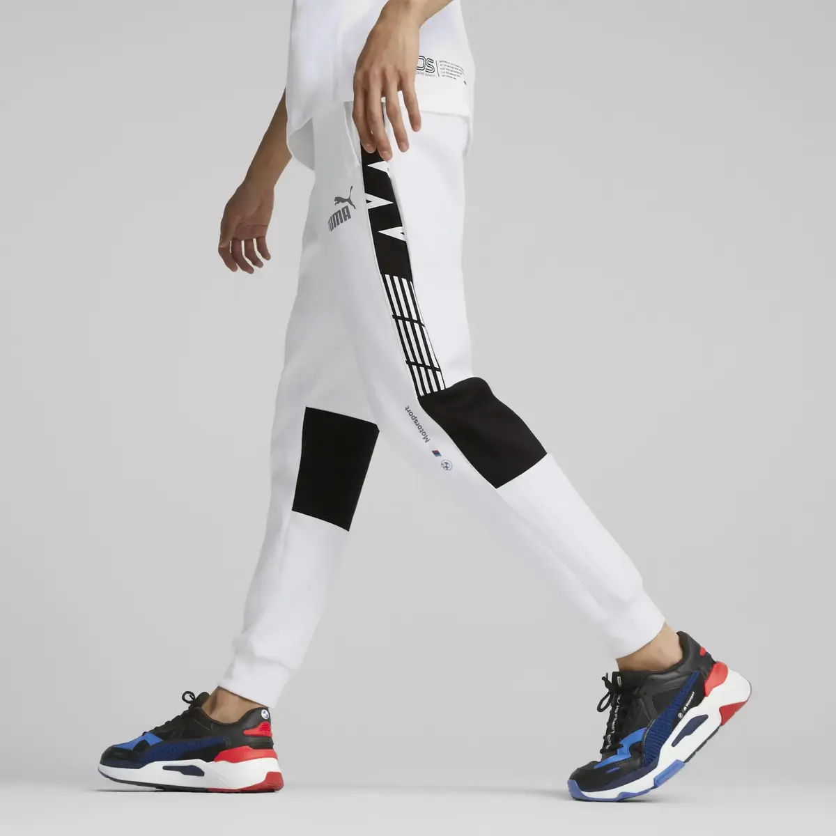 Puma Bmw Mms Sds Sweat Pants Beyaz Erkek Eşofman Altı