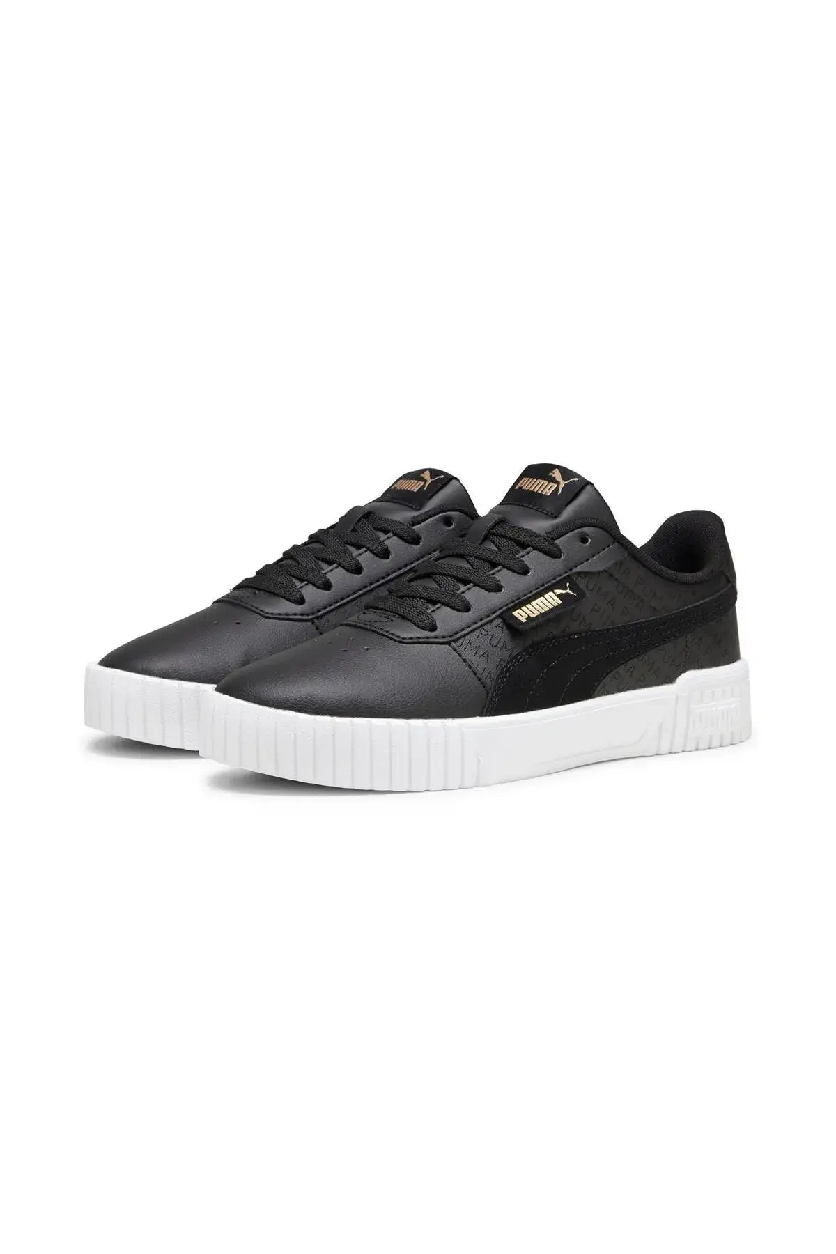 Puma Carina 2.0 Logobsession Siyah Kadın Günlük Spor Ayakkabı