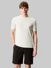 Calvin Klein WO - S/S T-SHIRT Yeşil Erkek Tişört