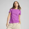 Puma ESS ELEVATED Tee Pembe Kadın T-Shirt & Polo