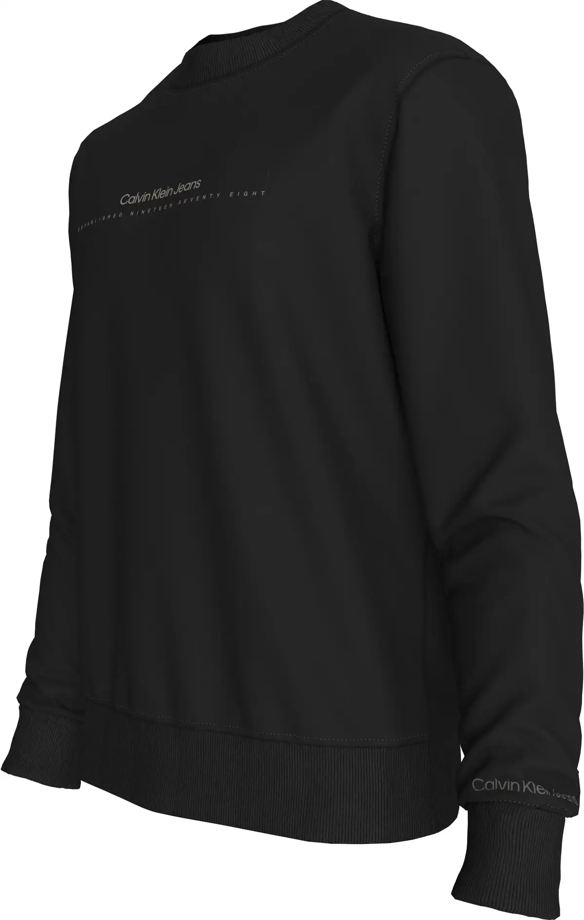 Calvin Klein Siyah Erkek Sweatshirt & Hoodie