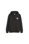 Puma CLASSICS SUPER PUMA Graphic Hoodie TR Siyah Erkek Hoodie
