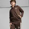 Puma T7 ICONIC Track Jacket Kahverengi Erkek Fermuarlı Ceket