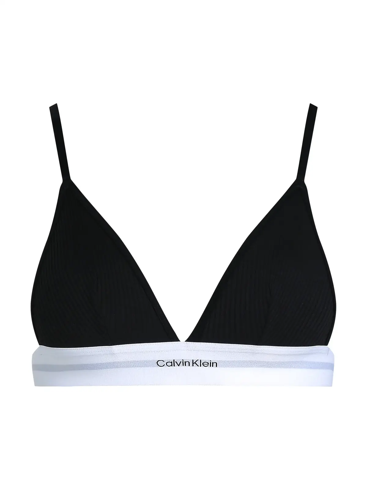 Calvin Klein UNLINED TRIANGLE Siyah Kadın Üçgen Bralet