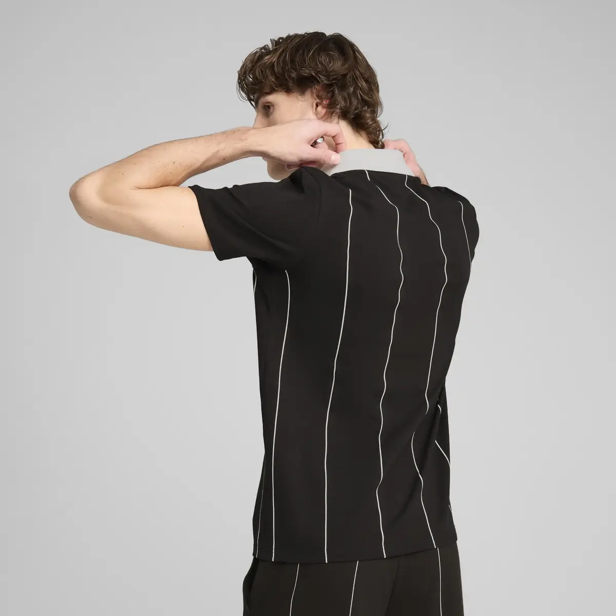 PUMA Ferrari Race Premium Polo Siyah Erkek Polo T-Shirt