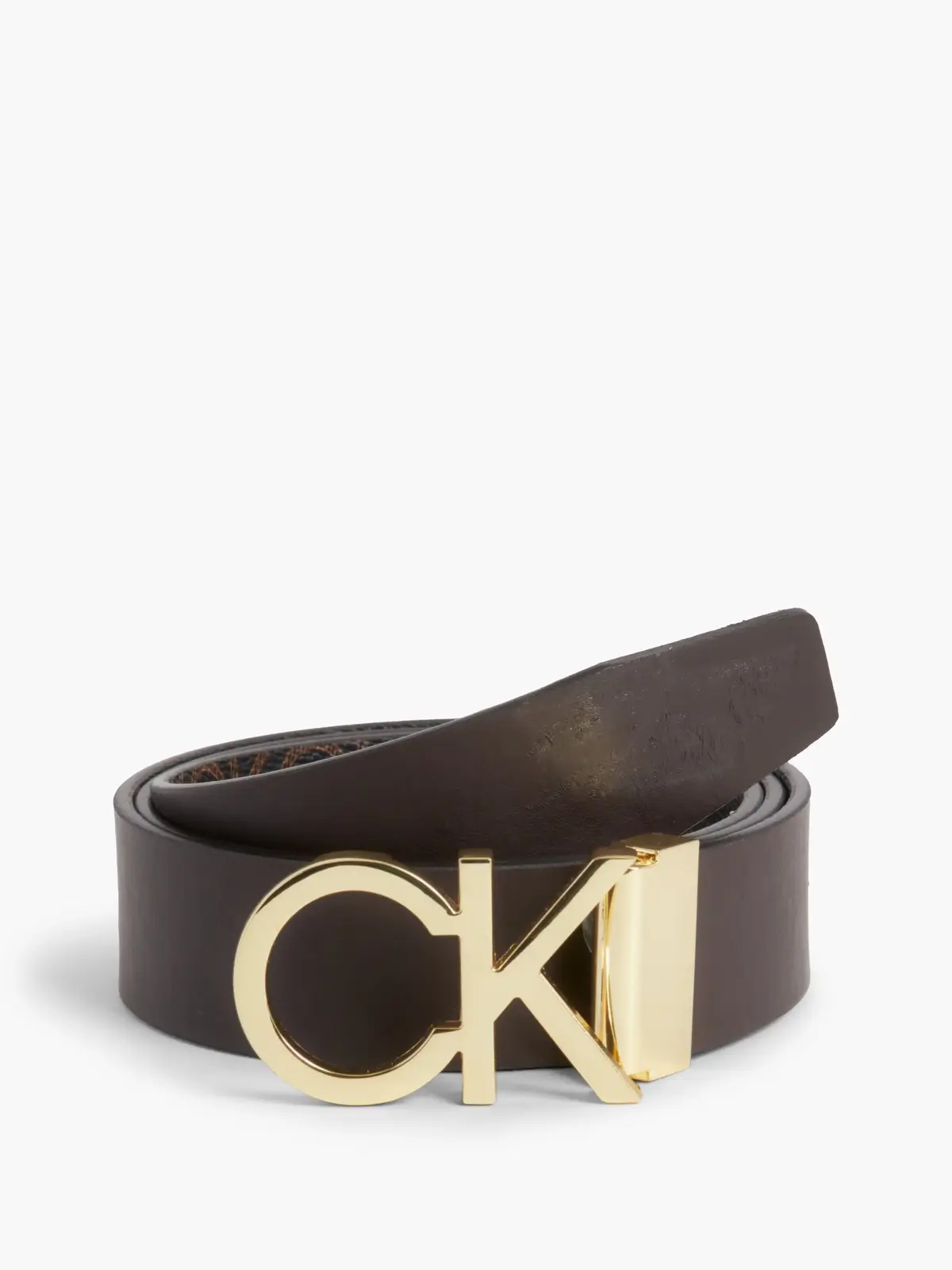 Calvin Klein CK REV.ADJ. NEW MONO Erkek Kahverengi Kemer