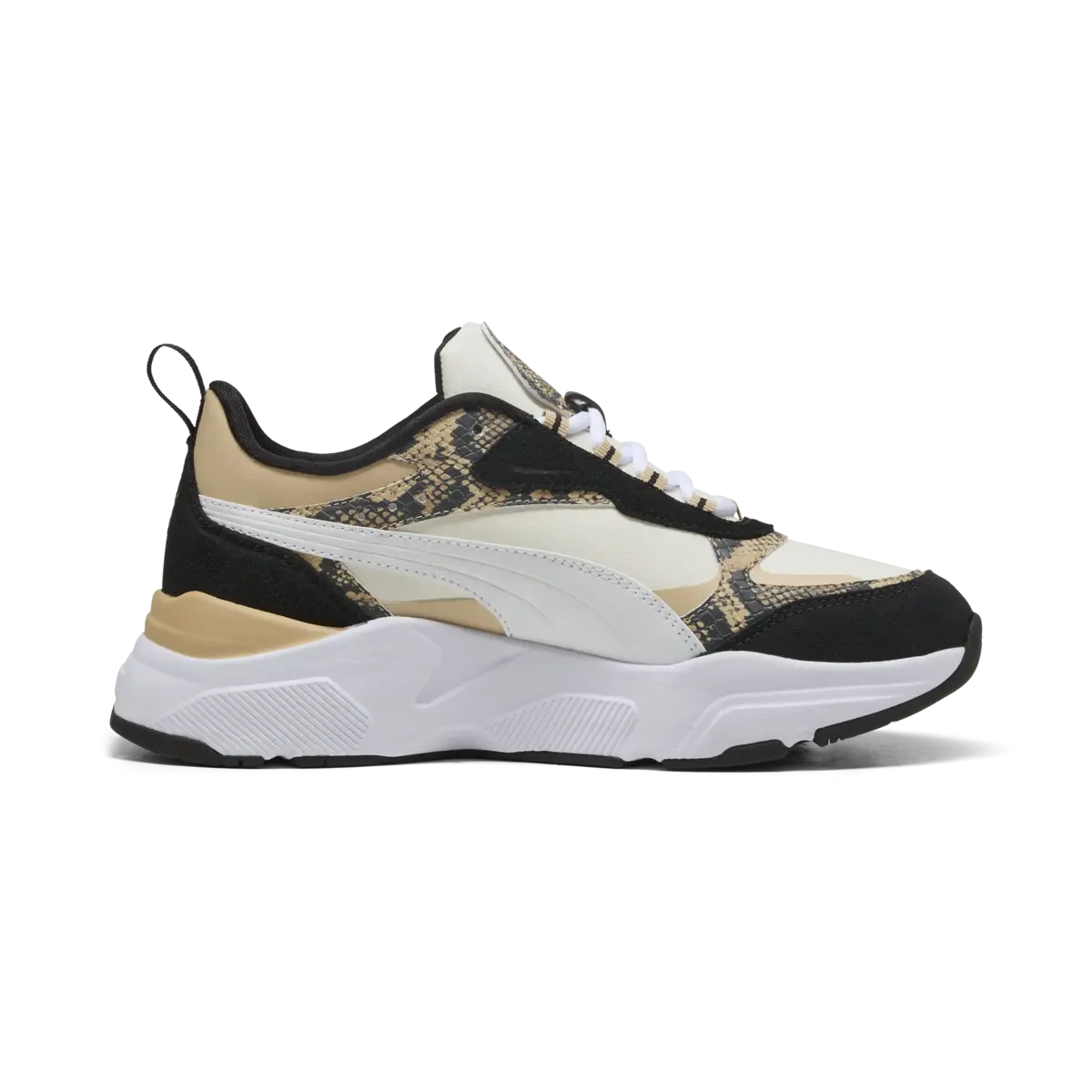 Puma Cassia Snake Chic Siyah Kadın Spor Ayakkabı