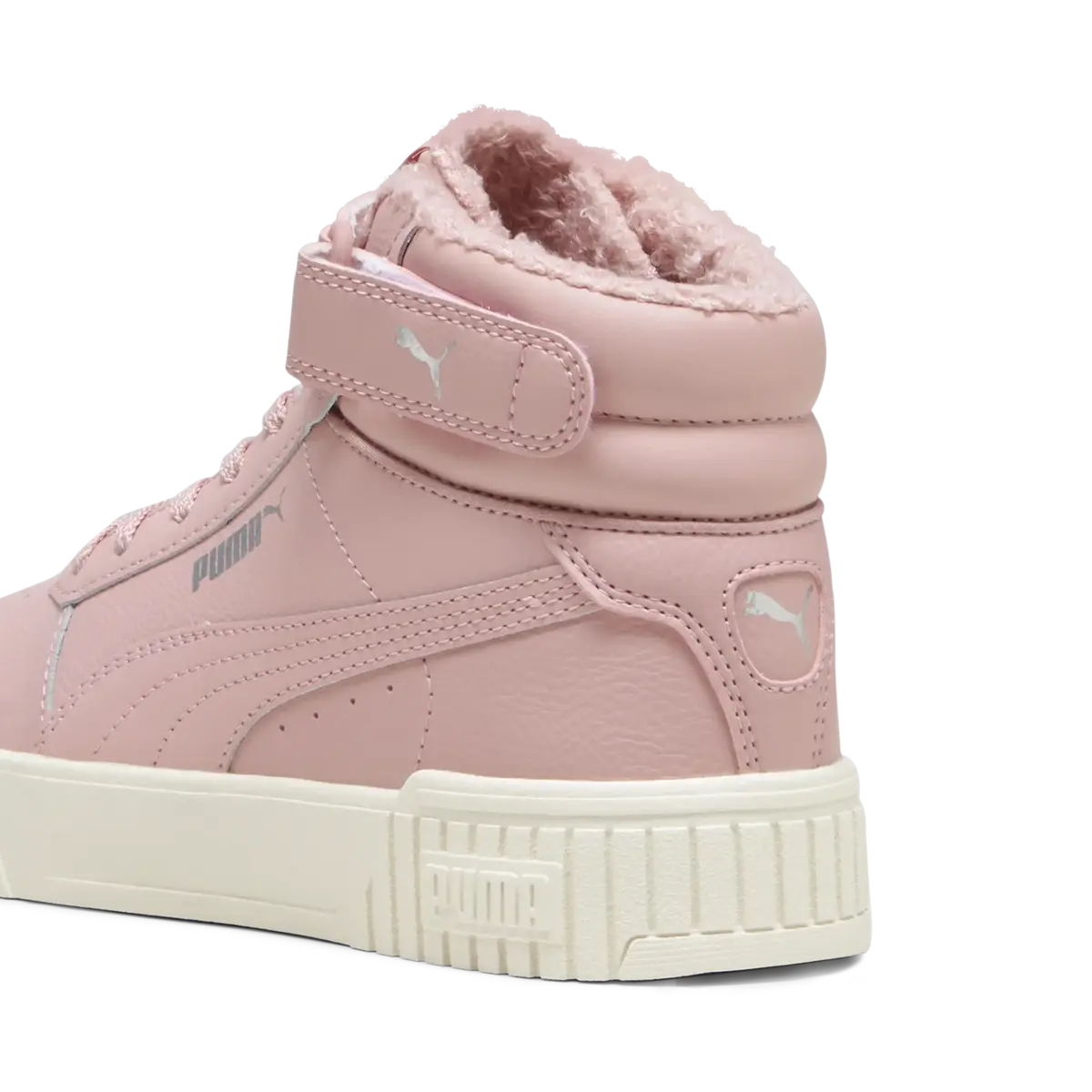 Puma Carina 2.0 Mid WTR Jr Pembe Kadın Spor Ayakkabı