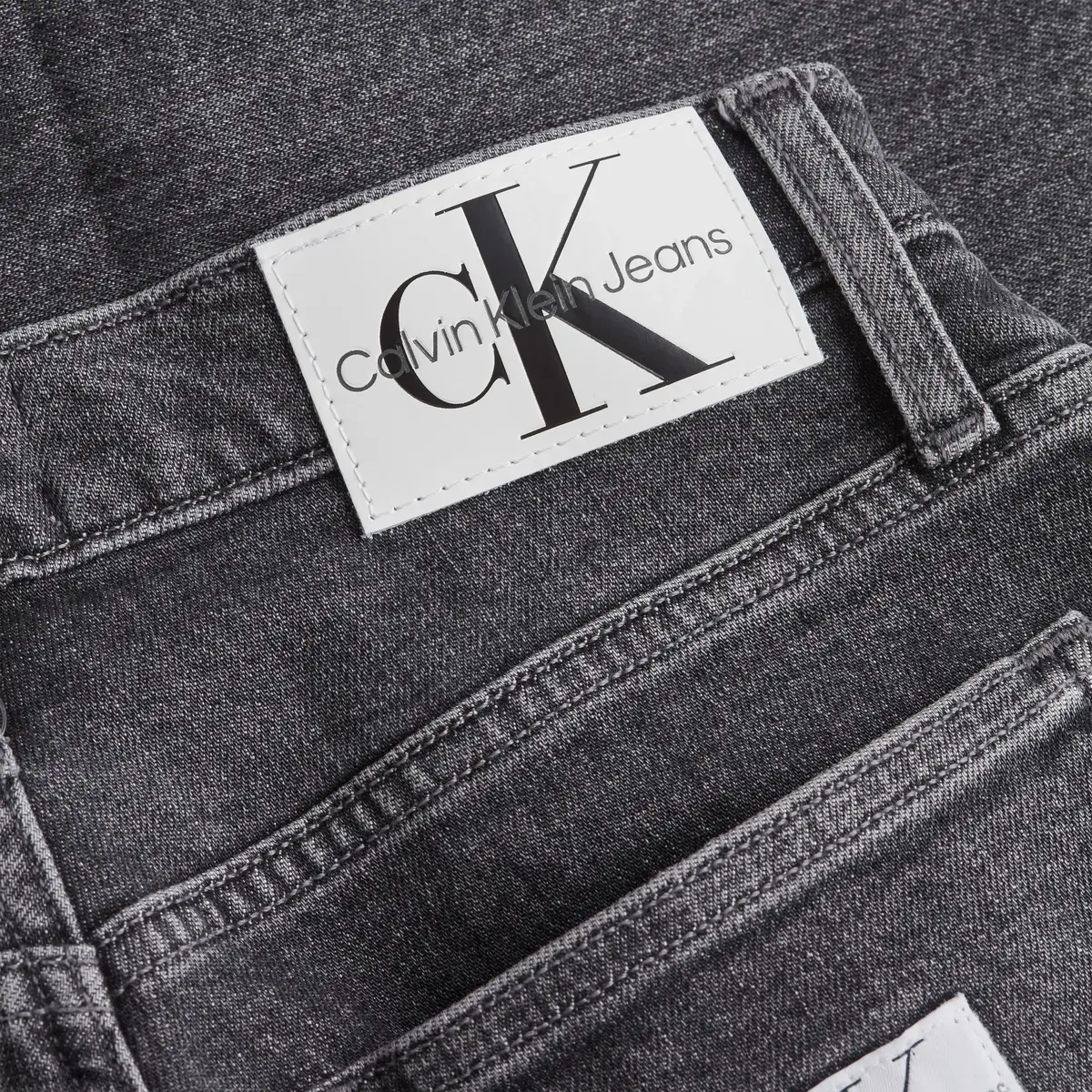 Calvin Klein MOM JEAN Kadın Antrasit Kot Pantolon