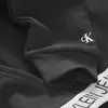 Calvin Klein LOGO TAPE ZIP THROUG Kadın Siyah Sweatshirt