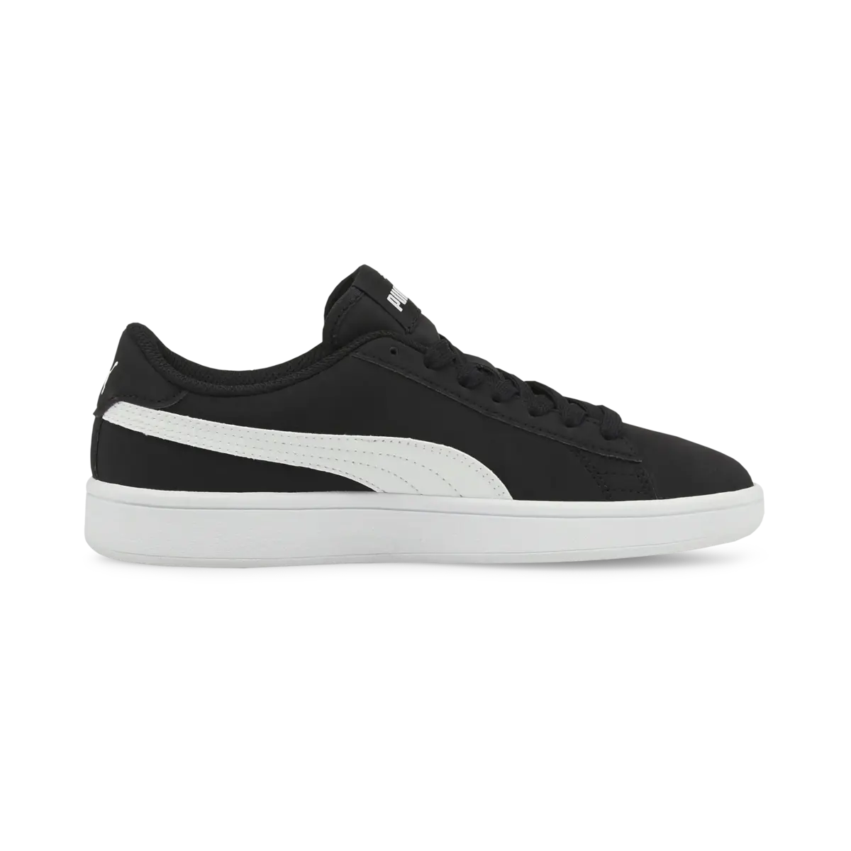 Puma Smash v2 Buck Jr Black-Wh Erkek Spor Ayakkabı & Sneaker