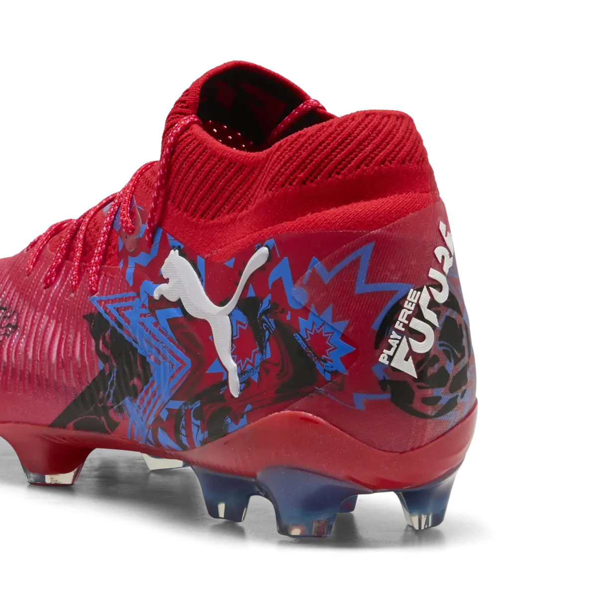 Puma FUTURE 8 ULTIMATE PLAYMKR FG Kırmızı Erkek Krampon