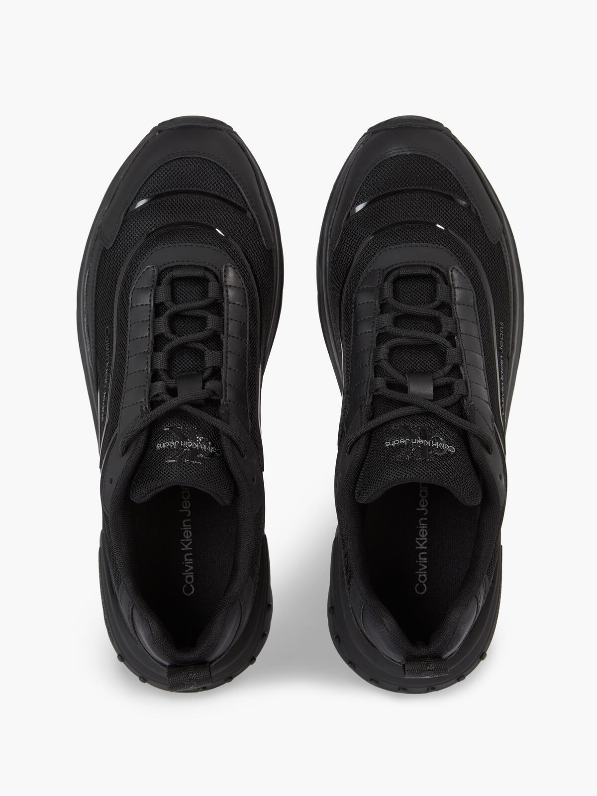 Calvin Klein CHUNKY RUNNER LOW LA Erkek Siyah Günlük Spor Ayakkabı
