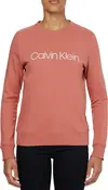 Calvin Klein CORE LOGO LS SWEATSH Kadın Pembe Sweatshirt