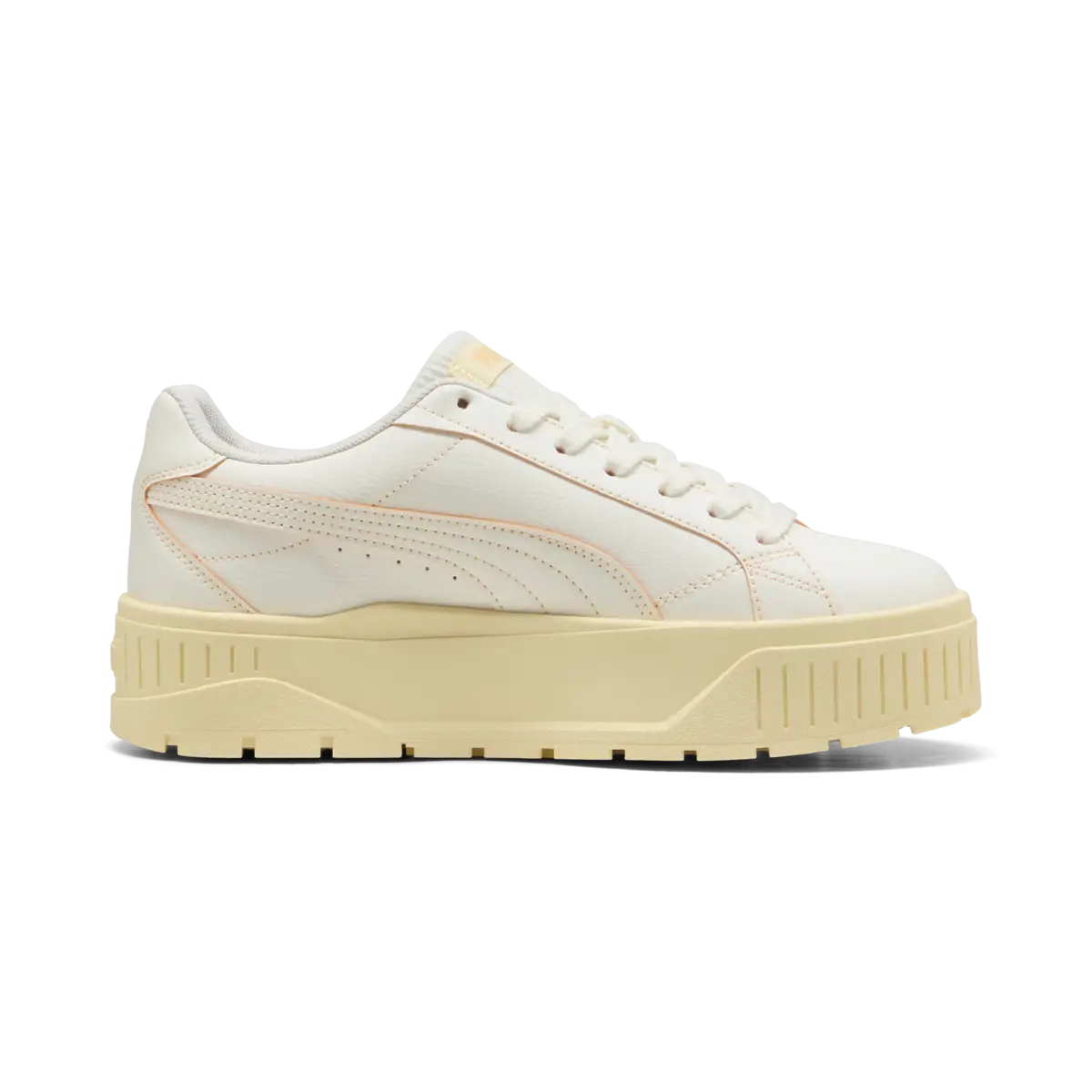 Puma Karmen II Crafted Flowers Krem Kadın Spor Ayakkabı