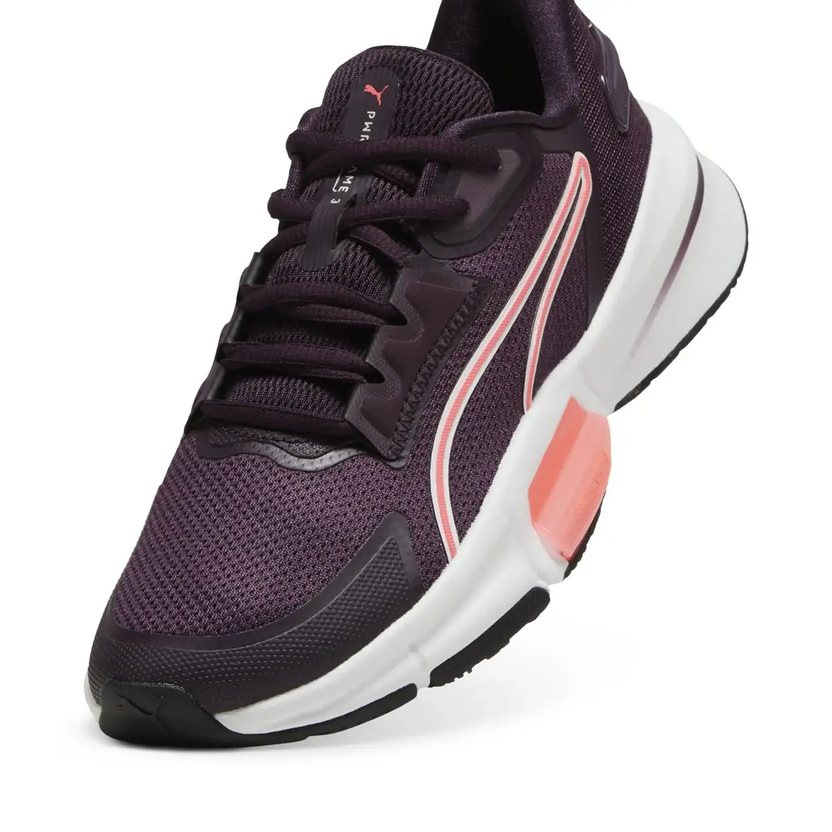 Puma PWRFrame TR 3 Wns Siyah Kadın Yürüyüş ve Koşu Ayakkabısı