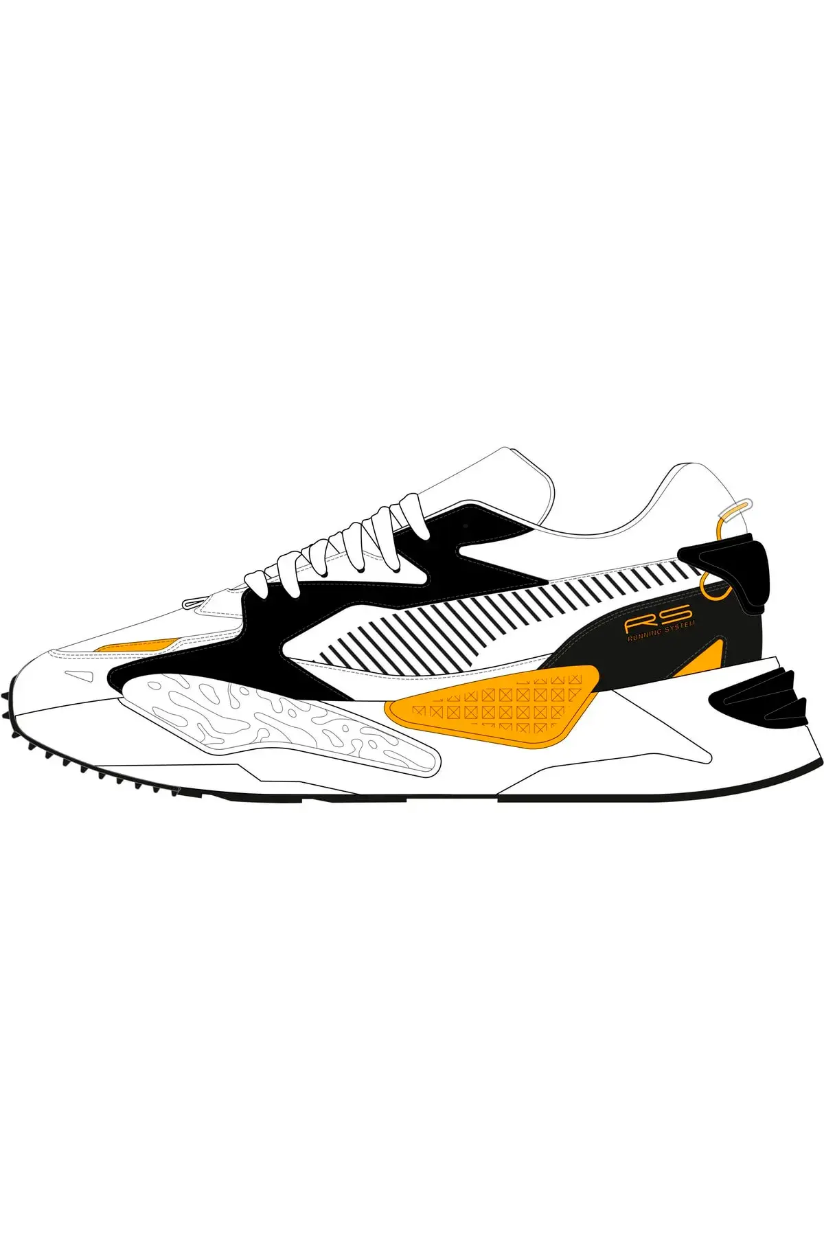 Puma Rs-Z Reinvention Siyah Kadın Günlük Spor Ayakkabı