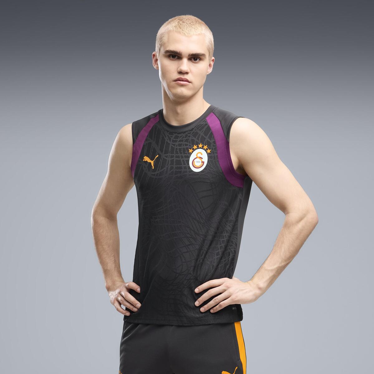 Puma GSK Training Jersey SL GALATASARAY Erkek Kolsuz Antrenman Forması