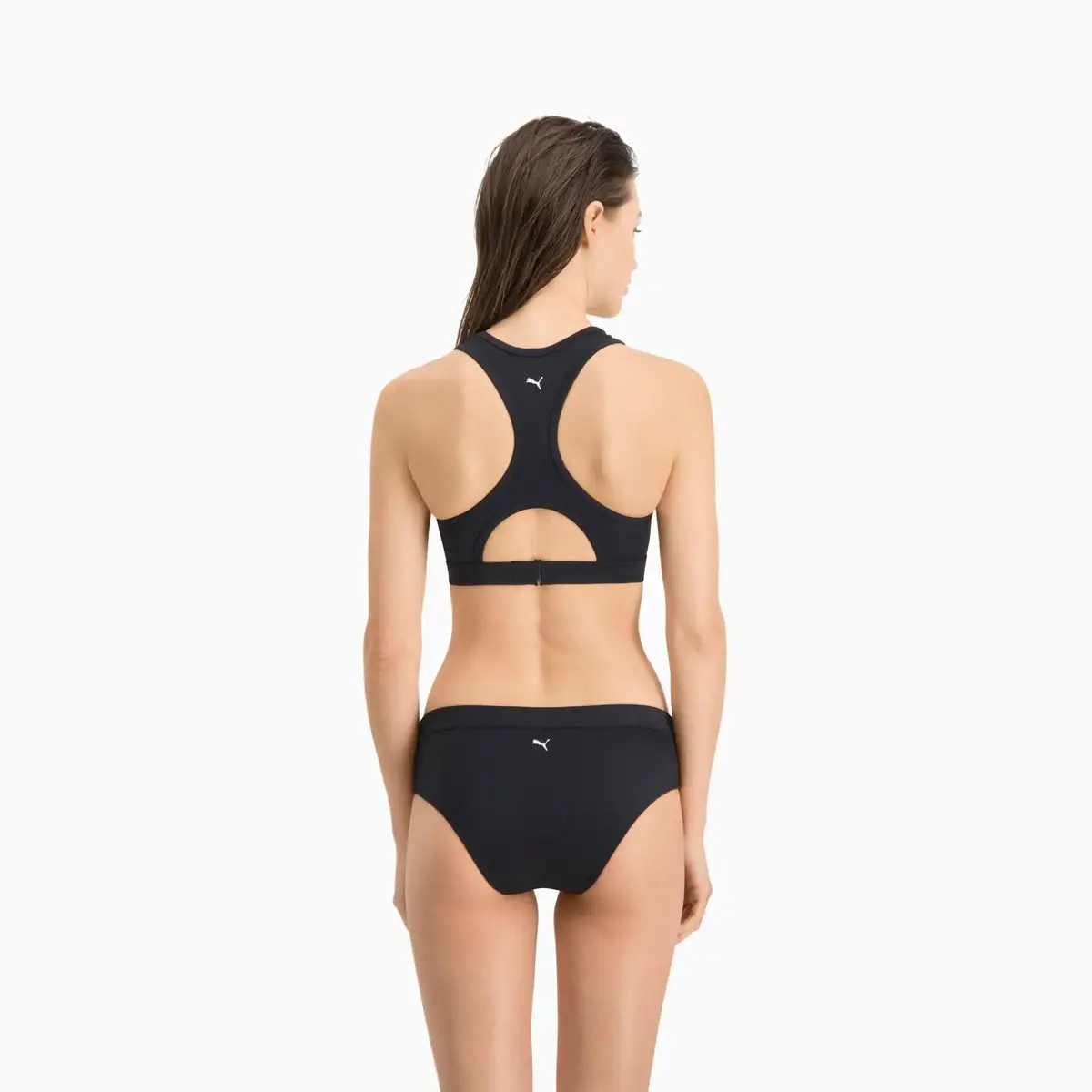 Puma Racerback Top Siyah Bikini Üstü