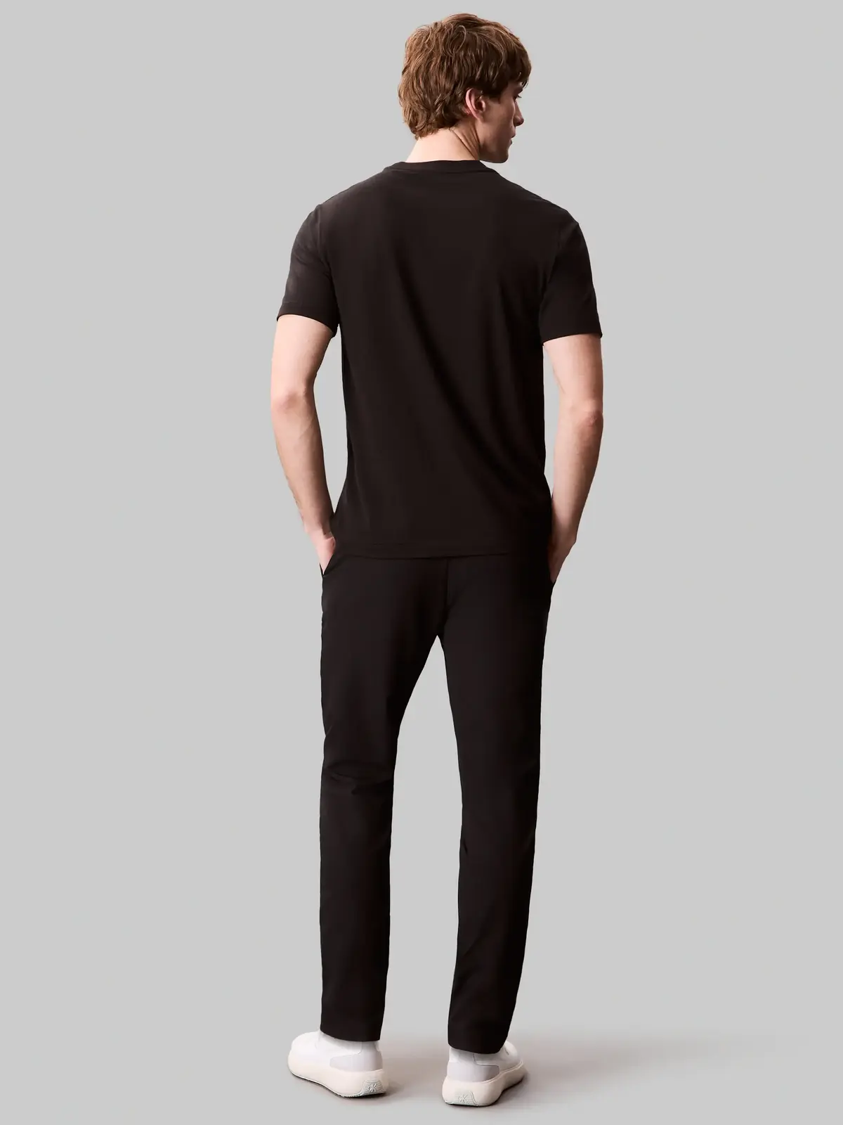 Calvin Klein WO - S/S T-SHIRT, UB1 Siyah Erkek T-Shirt & Polo